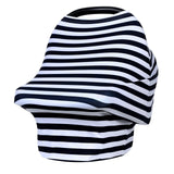 Multi-functional Striped Baby Feeding, High Chair, & Stroller Cover (16 prints available)