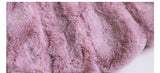 Vegan Fur Belted Maxi Vest Toddler Girl (Purple/Green/Rose)