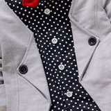This Is What Handsome Looks Like - Blazer, Polka Dot Bow Tie Shirt and Pants Set Baby Boy and Toddler (Available in 4 colors)