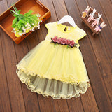 Princess Floral  🌺 Tulle Formal Dress Baby Girl and Toddler (4 colors available)