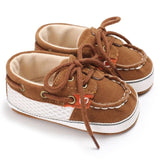 Lace Up Boat Deck Baby Shoes (3 colors available)