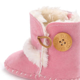 Vegan Suede & Fur Lined Boots Baby Shoes (Available in 6 colors)
