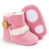 Vegan Suede & Fur Lined Boots Baby Shoes (Available in 6 colors)