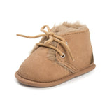 Fur Lined Winter Lace Up Baby Boots (8 colors available)