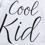 Cool Kid 👶 and Cool Mom 👩  - Matching Family T-Shirts (White & Black)