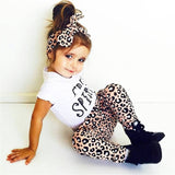 Free Spirit Top, Leopard 🐆 Harem Pant & Leopard Headband 3 pc. Set Baby Girl (White & Leopard Multi)