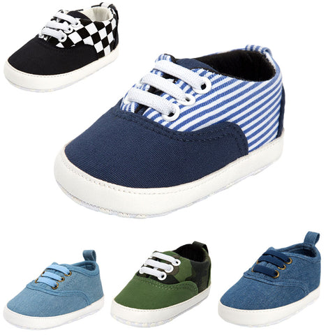 Lace Up Fashion Baby Sneakers (5 colors available)