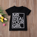 Mr. Steal Your Girl - T-Shirt Baby Boy and Toddler (Available in Gray or Black)