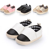 Vegan Leather 2 Tone Baby Shoes (4 colors available)