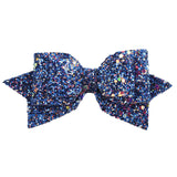 Glitter Hair Bow with Clip Girls 🎀 (13 colors available)
