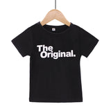 The Original, The Remix - Matching Family Adult and Child T-Shirts (Black and White)