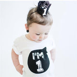 Birthday Age Unisex Short Sleeve Tee Baby & Toddler Boy Girl (Ages 1-4 available)