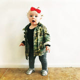 Happy Smile Crew ❤️ Camouflage Jacket Unisex Baby Toddler Boy Girl (Green)