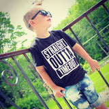 Straight Outta Timeout 😂 - Graphic T-Shirt Unisex Baby and Toddler (Black and White)