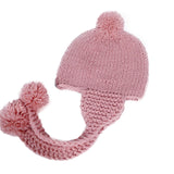 Pom Pom Knit Sweater Unisex Baby Hat (Available in 6 colors)
