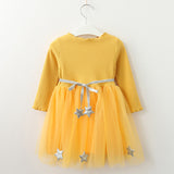 Star & Tulle Holiday Formal Dress Toddler Girl (Available in 5 colors and prints)