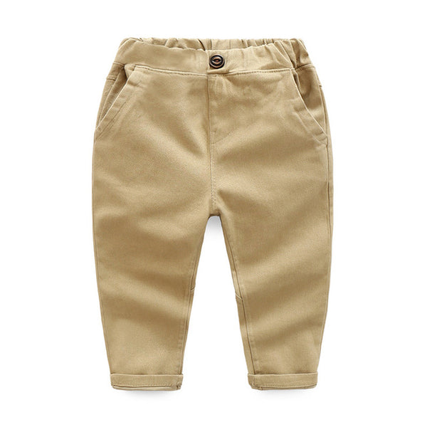 Trouser Pants Toddler Boy (Available in Khaki or Blue)