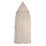 Crochet Knit Swaddle Wrap Envelope Blanket (10 colors available)