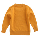 Dinosaur 🦖 Sweater Toddler Boy (Mustard & Brown)