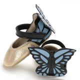 🦋 Butterfly Baby Dress Shoes (Gold, Pink, or Silver) 🦋