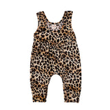 🐆 Sleeveless Leopard Jumpsuit Baby Girl (Brown/Black/Tan) 🐆
