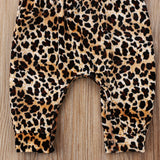 🐆 Sleeveless Leopard Jumpsuit Baby Girl (Brown/Black/Tan) 🐆