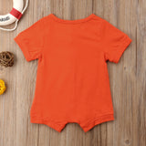 Short Sleeve Button Down Romper Baby Girl (Coral/Teal/Pink/Sky Blue/Brown/Yellow)