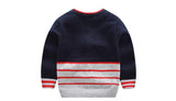 Striped Knit Cardigan Sweater Toddler Boy (Available in 8 prints)