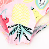 🍉🍌🍒🍓 Fruit Print Swimsuit Baby Girl and Toddler (Pink/Yellow/Red) 🍉🍌🍒🍓